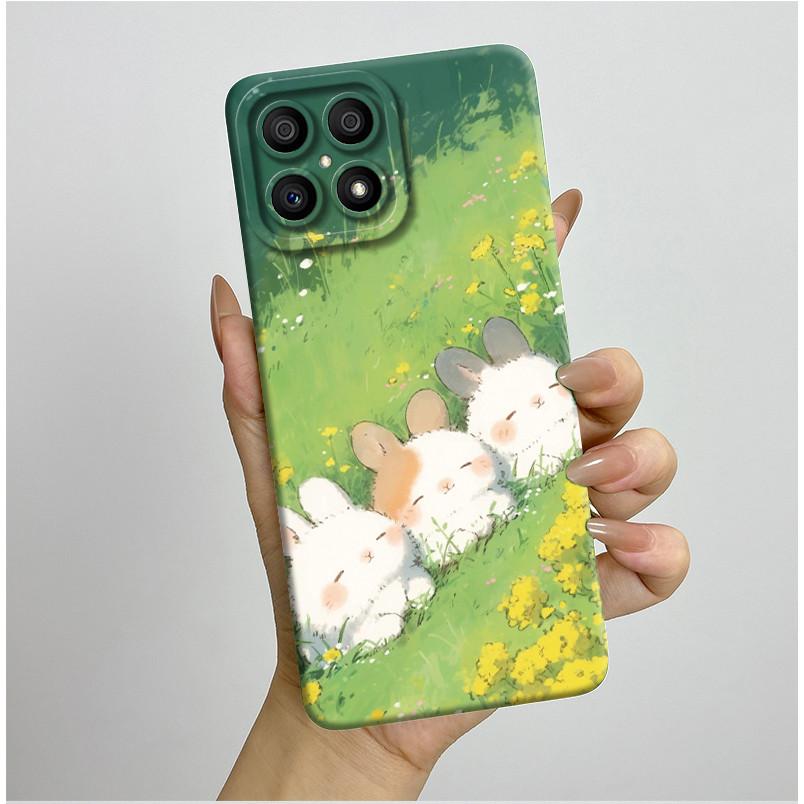 Phone Case For Honor X8 4G Case Aesthetic Luxury Protective Full Coque HonorX8 Soft Silicone Funda For Honor X 8 X8 Back Cover