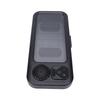 Водонепроницаемый держатель для телефона в душе с Bluetooth-динамиком, сенсорным экраном и RGB-подсветкой для ванной комнаты