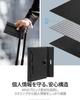 [Spigen] Чехол для паспорта с креплением для AirTag (2026/2021) с защитой RFID, SIM-пин в комплекте, Искусственная кожа, AFA08852 (черный)