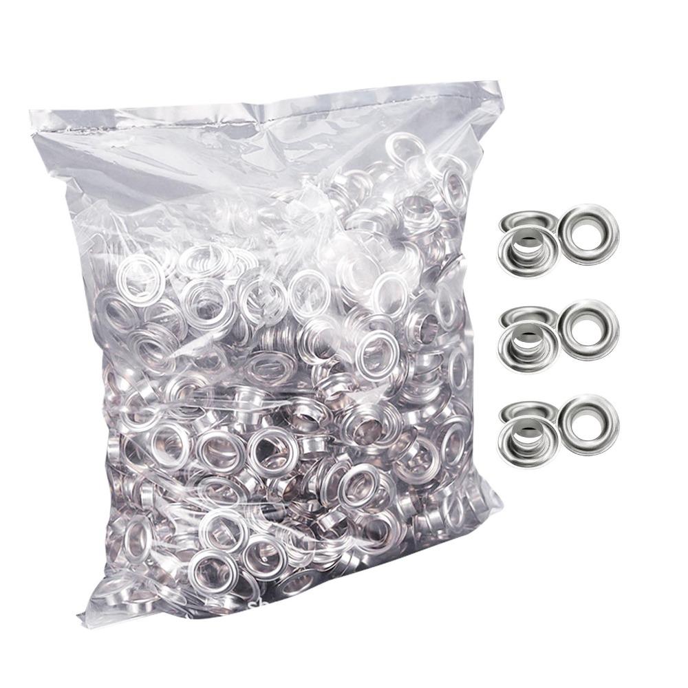 1000pcs Plating Treatment Leather Grommets Metal Material Grommet Eyelet Set  Poster Making