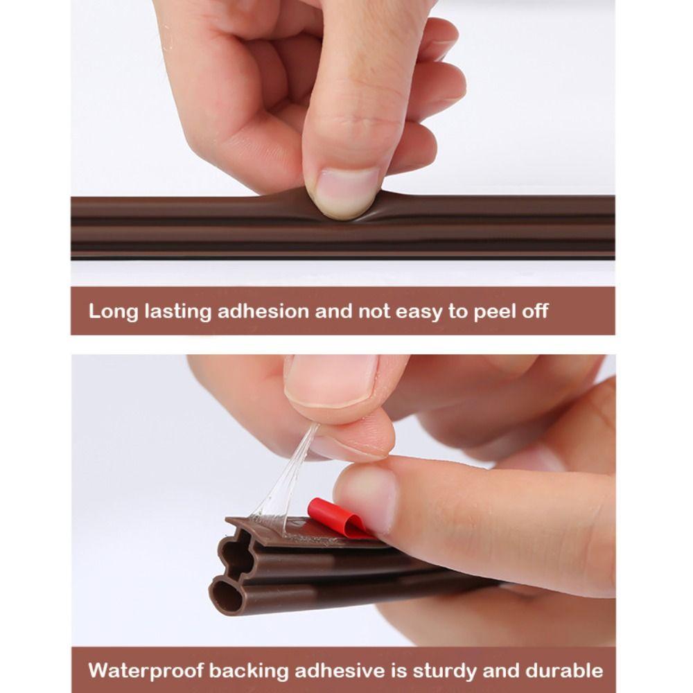 Самоклеящаяся уплотнительная лента типа I длиной 6 метров для дверей, изоляционная лента, уплотнитель для окон и дверей