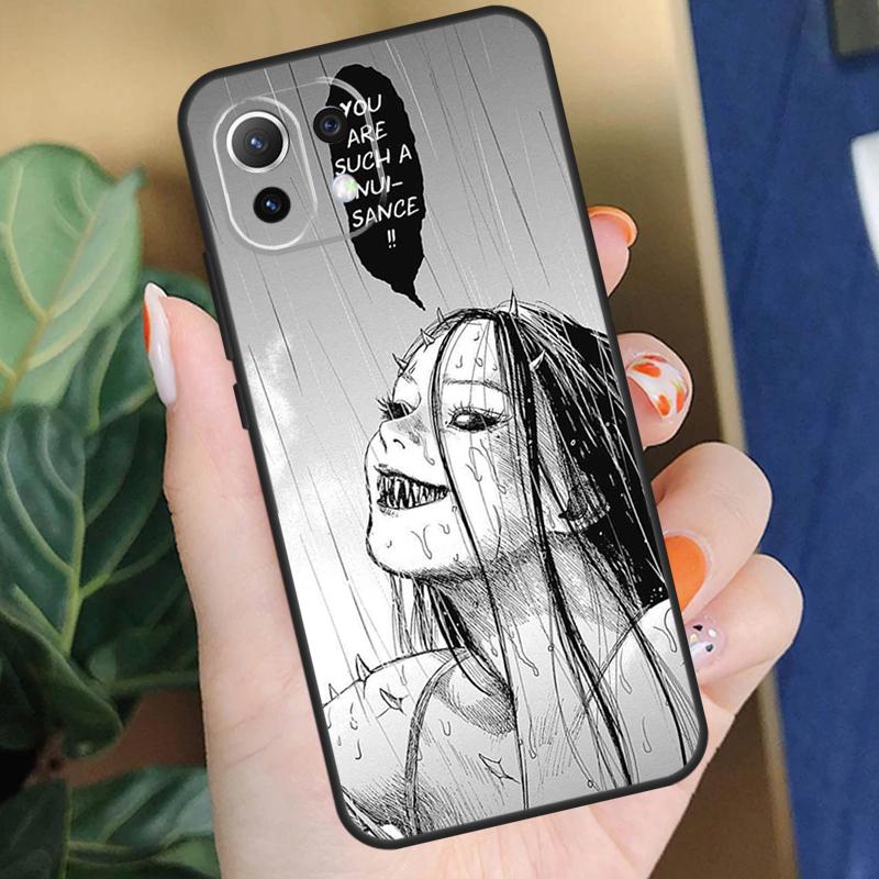 Чехол в стиле Хоррор Манга для Xiaomi 15 14 Ultra 13T 14T 15T Pro 17 Pro Max POCO F8 F7 F5 F6 X5 X6 X7 Pro Чехол