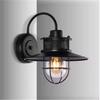 Vintage LED Outdoor Wall Light - Simple, Waterproof, Hardwired Cafe Decoration