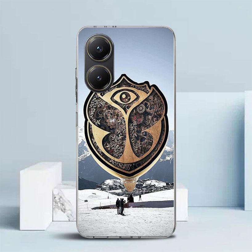 Музыкальный фестиваль Tomorrowlands Мягкий чехол для Xiaomi Poco F7 Ultra X7 X6 X5 Pro M7 Чехол для телефона Redmi 15 15C 13 13C 12 12C 10 10C Pr