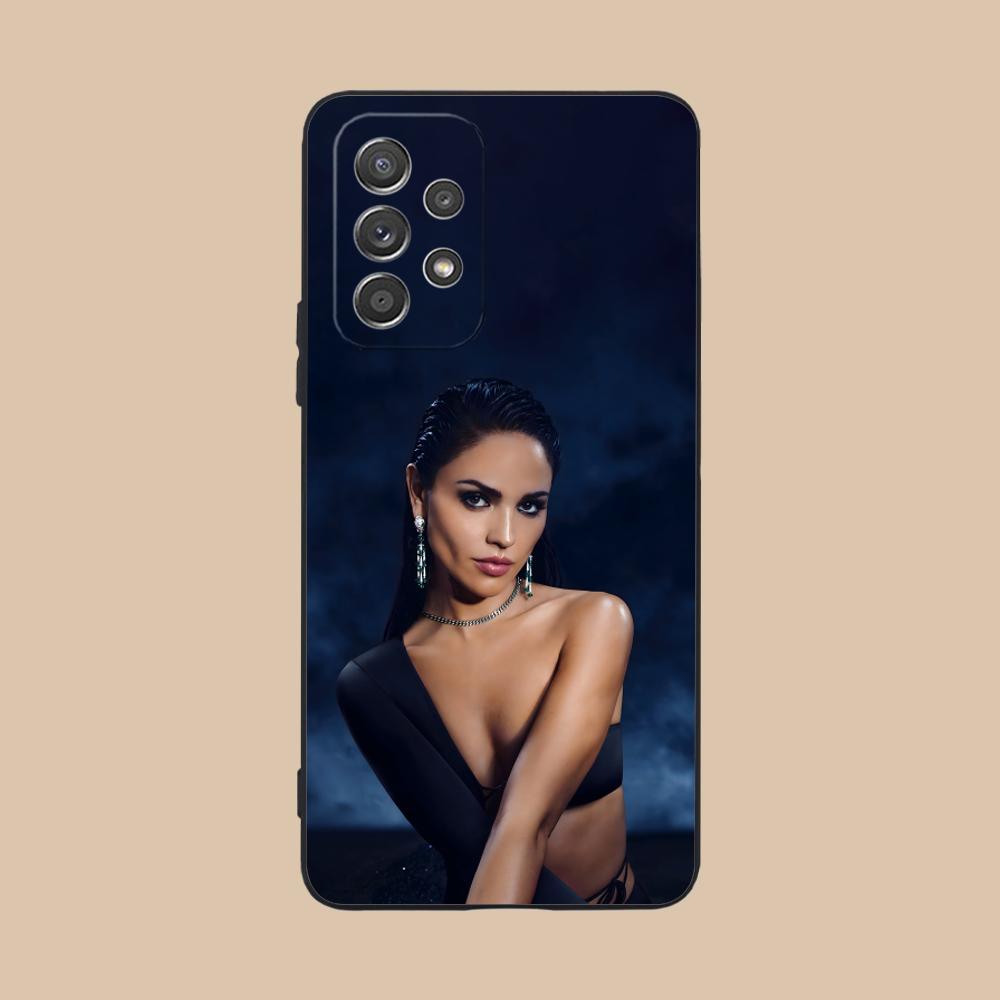Модный матовый чехол для мобильного телефона Eiza Gonzalez для Samsung Galaxy M55 54 42 35 34 33 32 23 22 15 14 13 12 F55 5G Цветная обложка