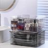 Transparent Acrylic Cosmetics Storage Box Waterproof Dustproof With Lid Jewelry Make Up Organizer For Home Desktop Storage Box