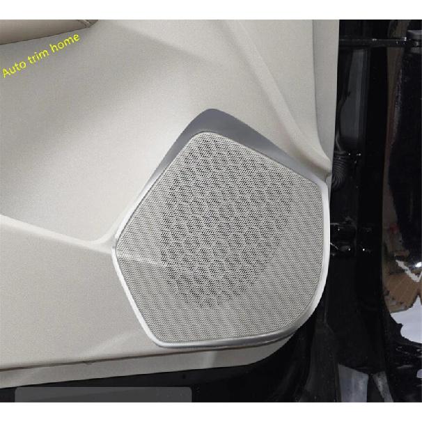 Car Inner Door Stereo Speaker Audio Sound Loudspeaker Ring Frame Cover Trim Accessories Interior For Cadillac XT4 -
