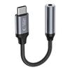 Переходник USB-C - мини-джек 3.5мм - черный