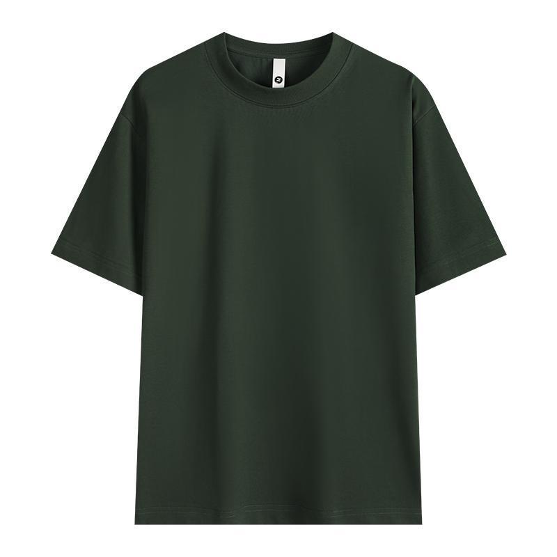 Новая мужская футболка Sorona Cool Antibacterial Quick-Dry UV Protection Single Color с коротким рукавом 250 г