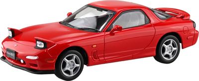 Aoshima Bunka Kyozaisha Rakupla Snap Kit Infini FD3S Vintage Red Пластиковая модель 1/32 No.04-VR RX-7 с цветовой кодировкой