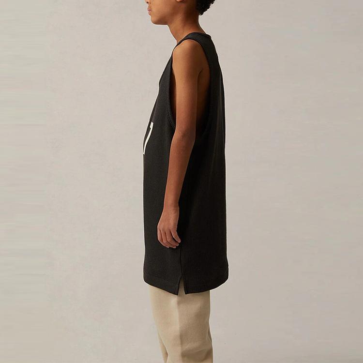 Fear of God Essentials Детский вафельный топ Детские топы Iron FOG-SS22-302