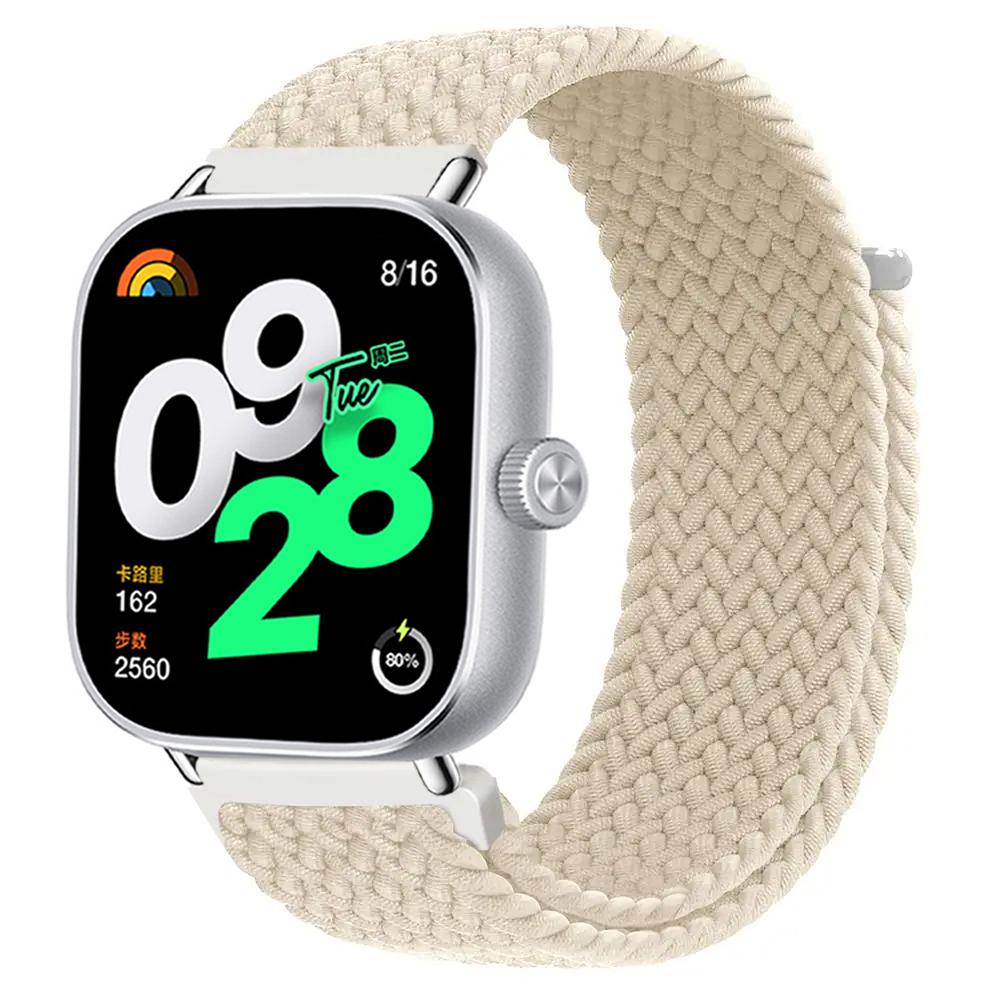 Плетеная одинарная петля для ремешка Xiaomi Redmi Watch 4, регулируемый спортивный ремешок, нейлоновая замена, ремешок Miband 8 pro