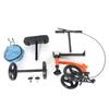 Knee Scooter Rotational 180 Degrees Folding Rear Wheel Braking Steerable Knee Walker