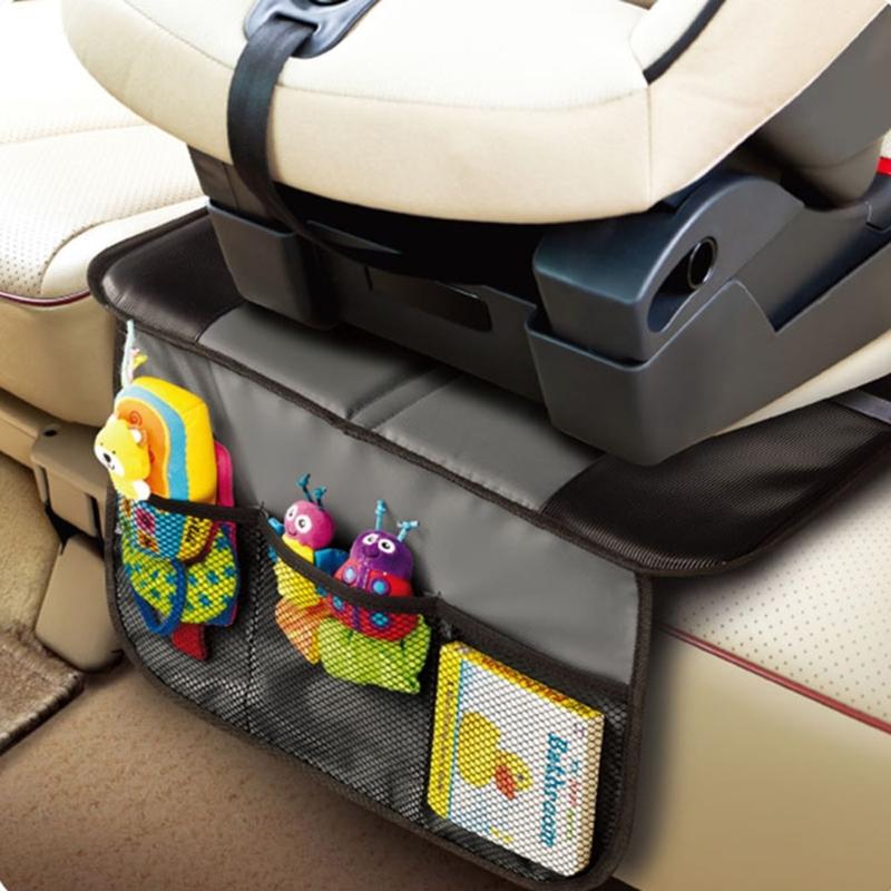 Защитный коврик для салона автомобиля для детского автокресла, водонепроницаемый, нескользящий, для сиденья, легкий коврик