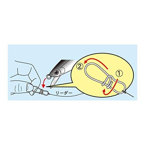 Gamakatsu Snap Sonic Power Snap (Экономичный) М 80 фунтов 36,2 кг 24 шт. 67851