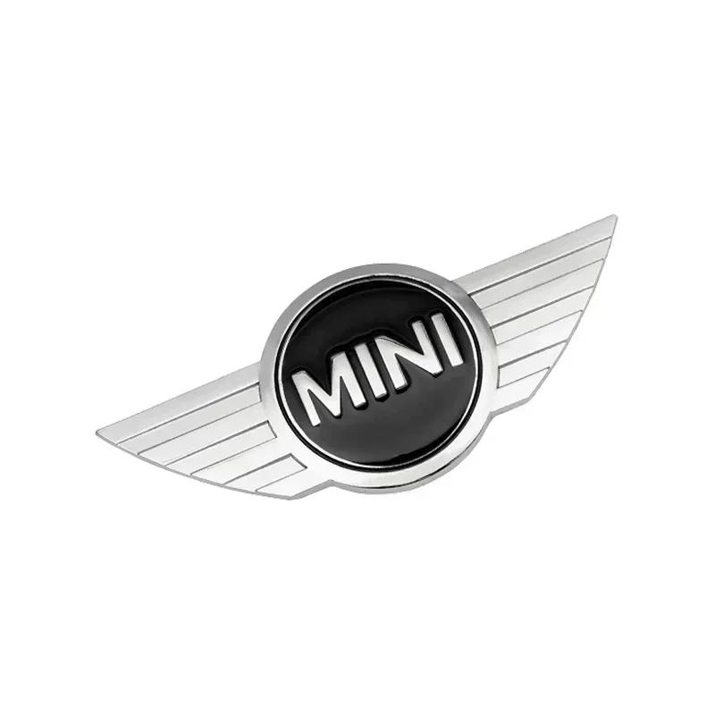 Metal Car Front Hood Rear Trunk Emblem Badge Sticker for BMW Mini Cooper S F55 F56 F57 R55 R56 R60 Replacement Logo Accessories mkhr65