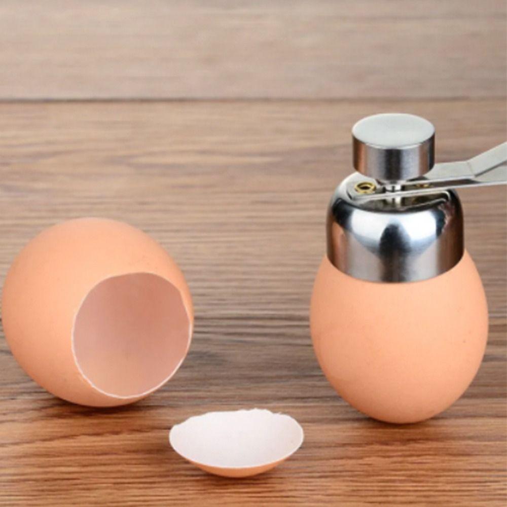 Boiled Raw Egg Egg Scissors 304 Stainless Steel Eggshell Cutter Creative Egg Topper Cutter