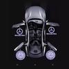 AABGZ1 2Pcs Car Door Welcome Light Auto Emblem Badge LED Projector Lamp Mercedes Benz Amg C Class CLK SLK SLR W203 W208 W209 R171 R1721