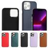 Luxury PU Leather Non-Slip Grip Rugged Bumper Shockproof Full Body Protective Cover Case For iPhone Samsung Galaxy A34 A54 A04E A13 A23 A73 A33 A53
