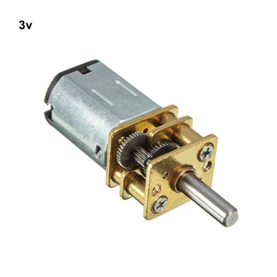 DC 3V/6V/12V GA12-N20 Mini Micro Electronic Lock Металлический мотор-редуктор с зубчатым колесом