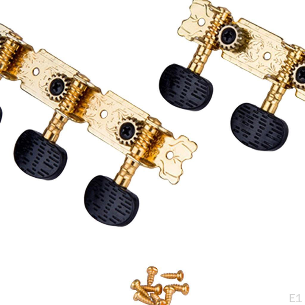 2 тюнера для струн заменяют детали из прочного металла для аксессуаров для акустических гитар