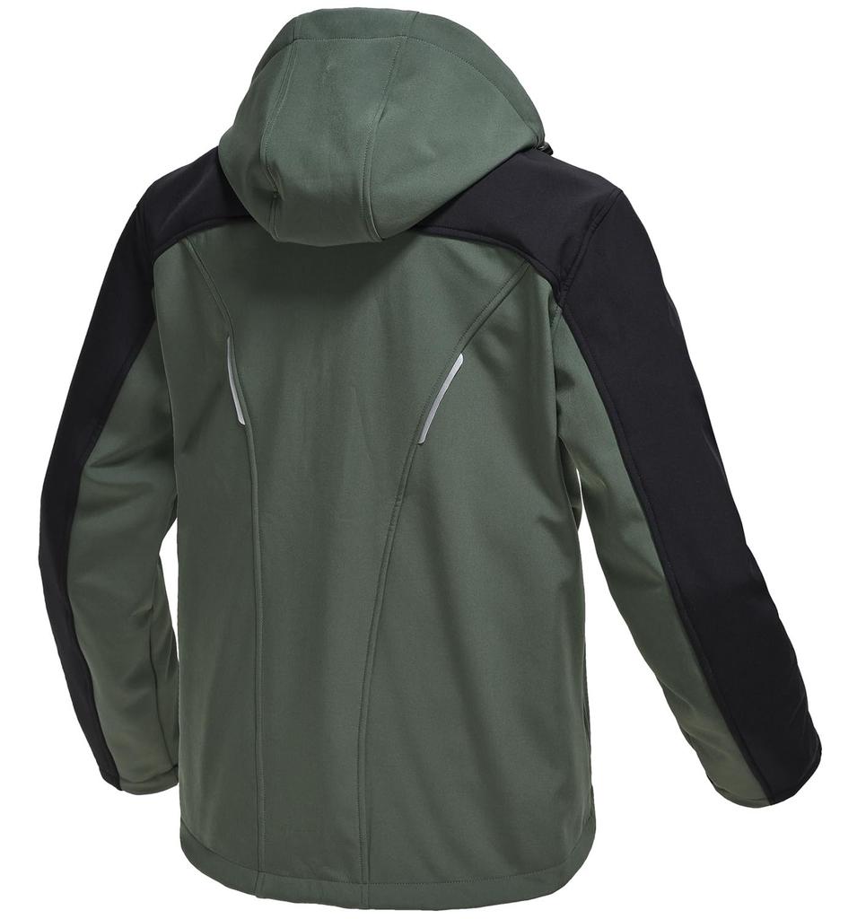 [Gopune] Мужская куртка Soft Shell для активного отдыха, водоотталкивающая военная парка, термобелье для скалолазания, джемпер, верхняя одежда, походная одежда, горная парка с