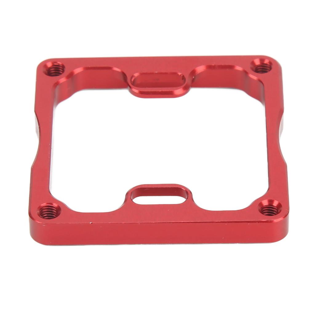RC ESC Fan Base Anodized Treatment CNC Machined Aluminum Structure ESC Cooling Fan Holder for MAX6 for MAX8 for MAX5 Red