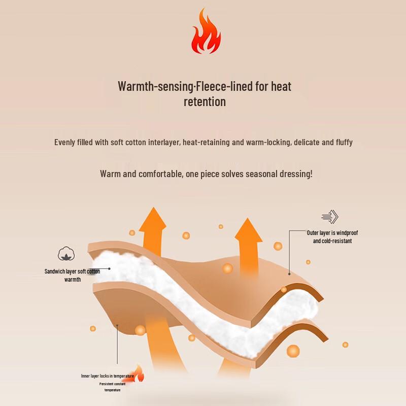 Dibinze Men's Plus Size Warm Padded Jacket with Detachable Hood