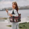 Classic Friends TV Central Perk Print Travel Duffel Bag Multipurpose Weekender Overnight Bags Unisex Waterproof Luggage Bag