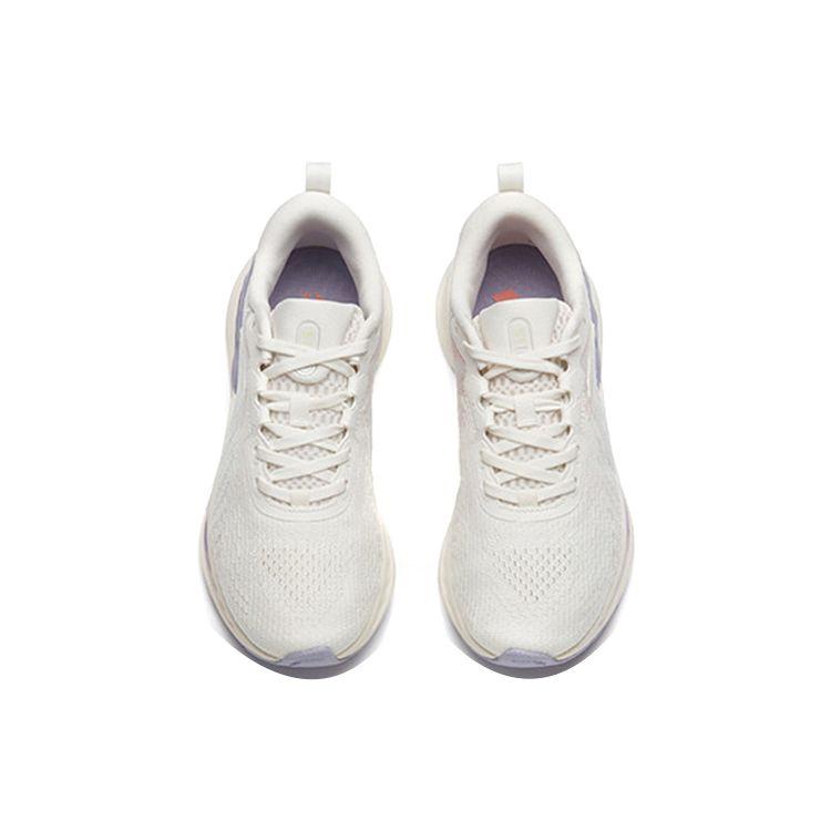 Anta 1.5 Большие данные амортизация дышащие низкие кроссовки для бега женские кроссовки белый фиолетовый 122135586-9