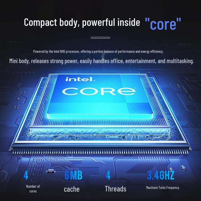 Mini Industrial PC N95: Compact & Portable Office File Processor