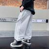 Широкие повседневные спортивные брюки для мальчиков весна-осень 2024 года — модные свободные спортивные брюки для детей