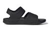 adidas Сандалии Adilette Черный Основной Цвет Белый Облачный (GS)