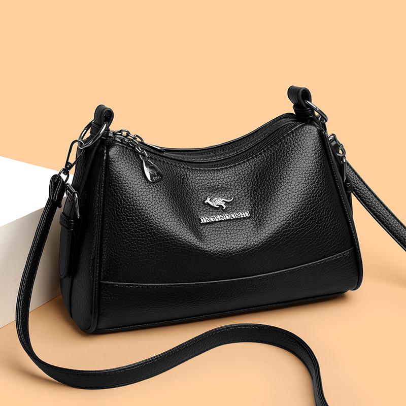 Women's Bag Soft Leather Shoulder Crossbody Bag Underarm Handbag