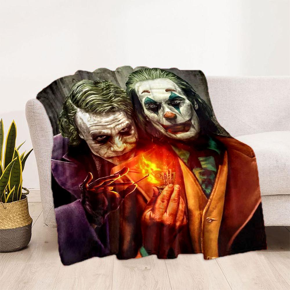The Joker's Chaos Blanket Suitable for sofas,travel, living rooms also a good gift for friends and family Suitable for all seasons.