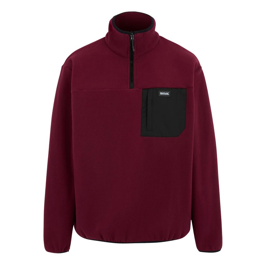 Regatta Mens Frankie Half Zip Fleece Top