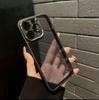 Премиальный металлический чехол для объектива для iPhone 17 Pro Max - Прозрачный, Защитный чехол с полным покрытием для Apple 16