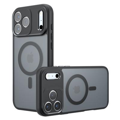 Чехол для iPhone 17 Pro, совместимый с MagSafe, матовая накладка из ТПУ+ПК