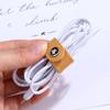 Organizer Cable Strap Cable Clip Winder Straps Cowhide Leather Cord Cable Holder Tidy Storage Cable