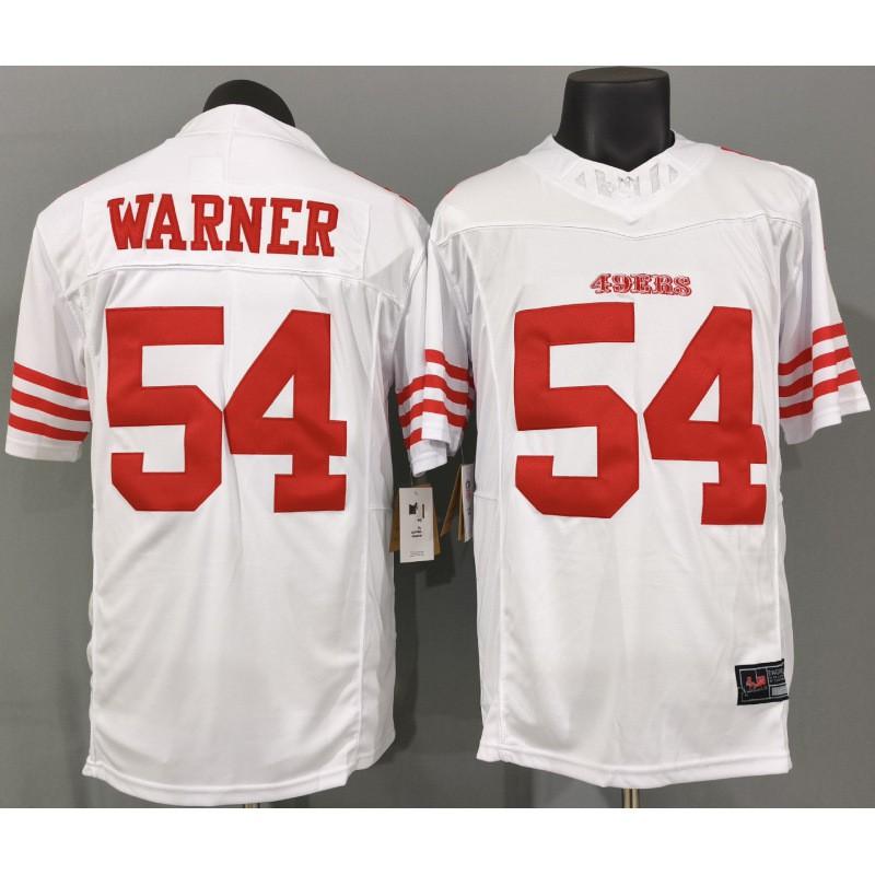San Francisco 49ers 54 Patrick Willis Retro Jersey Mens Embroidered Short Sleeve Football Fan Shirt