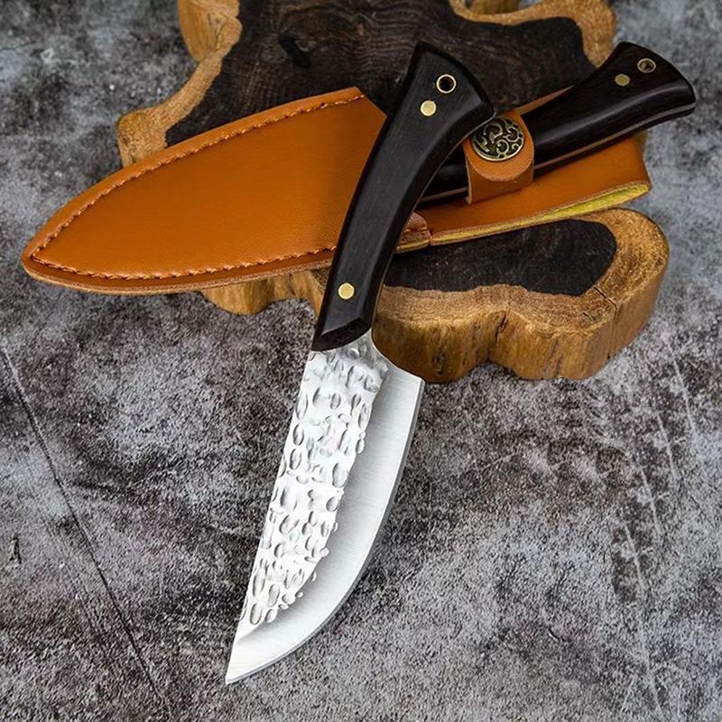 Кухонные ножи ручной работы Стальной нож шеф-повара Тесак для мяса Нож для обвалки Овощной измельчитель Резак