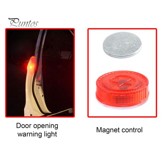 2 шт. практичные светящиеся мигающие огни высокой яркости на двери автомобиля, сигнальные огни открытия двери автомобиля для внедорожника