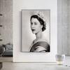 Modern Queen Elizabeth II Portrait Canvas Painting Posters and Prints Wall Art Pictures for Living Room Wall Decoration Cuadros