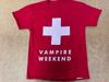 VAMPIRE WEEKEND футболка с крестом Полный размер S-5XL Унисекс футболка