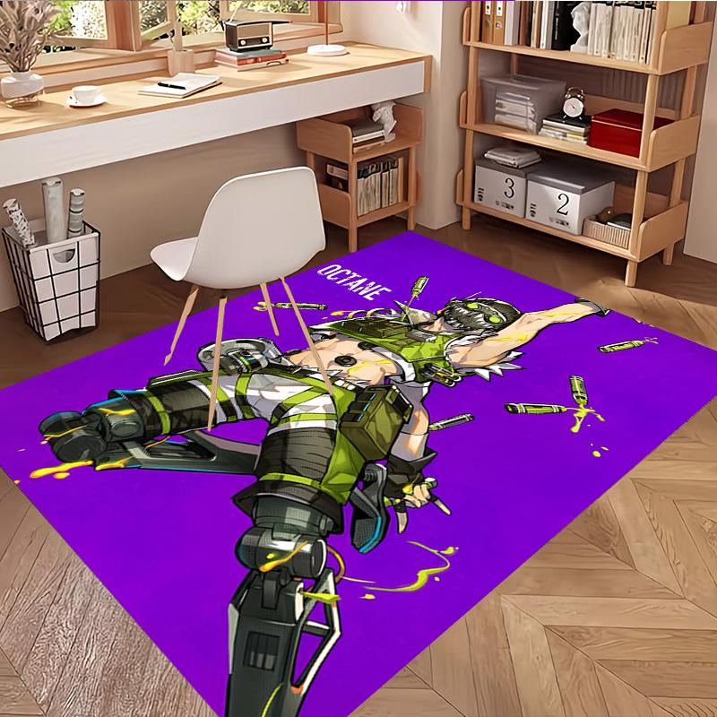 Apex Legends Print Rug, Washable Floor Carpet, For Entryway Dorm Laundry Room Office Study, Home Decor Birthday Christmas Gift