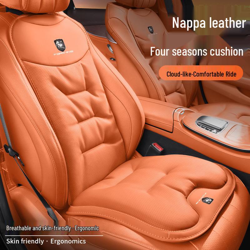 Чехлы на сиденья из кожи наппа для Dongfeng Fengxing Lingzhi V3/M3/M3L/M5 (всесезонные)