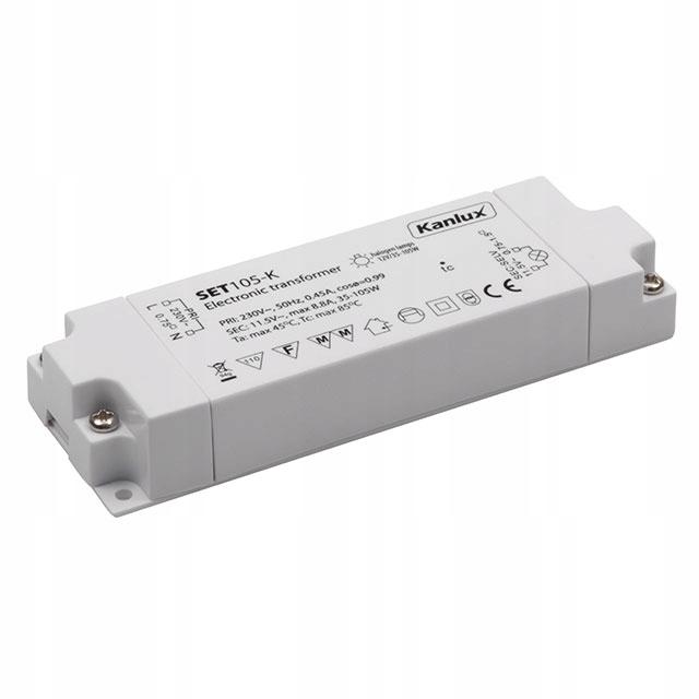 Kanlux Furniture Power Supply White 60 W 230 V 1 Pc