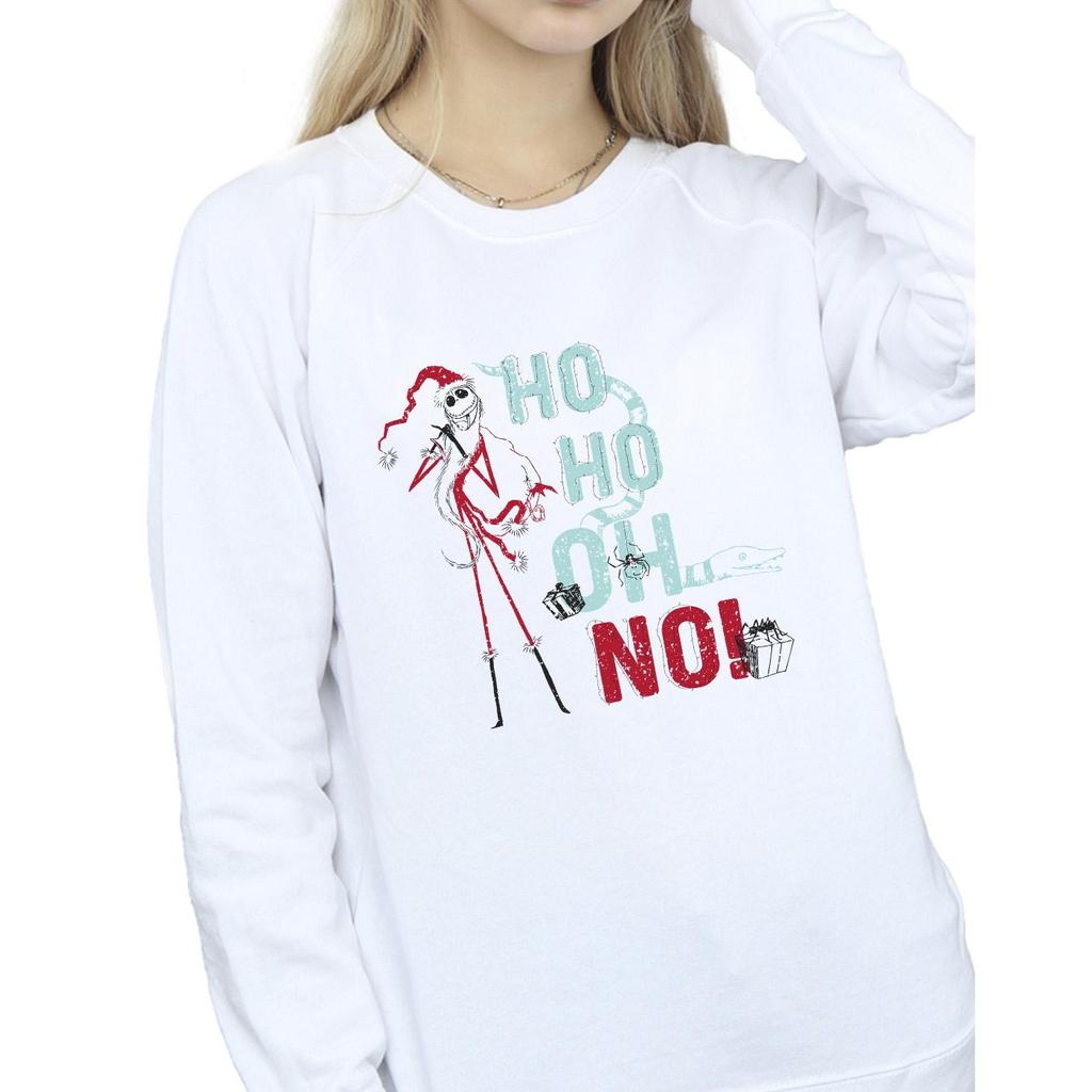 Disney Womens/Ladies The Nightmare Before Christmas Ho Ho No Sweatshirt