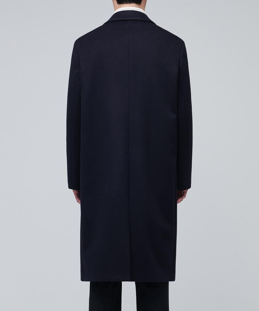 Musinsa Standard Cashmere 20 Oversized Single Coat [Navy]