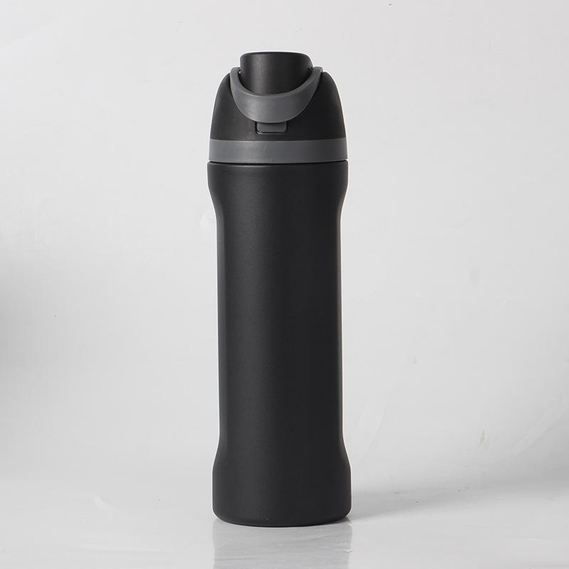 1200ML Thermos Cup Fruit Mug Kids Straw Cup Vacuum Flasks Stainless Steel Travel Thermal Water Bottles